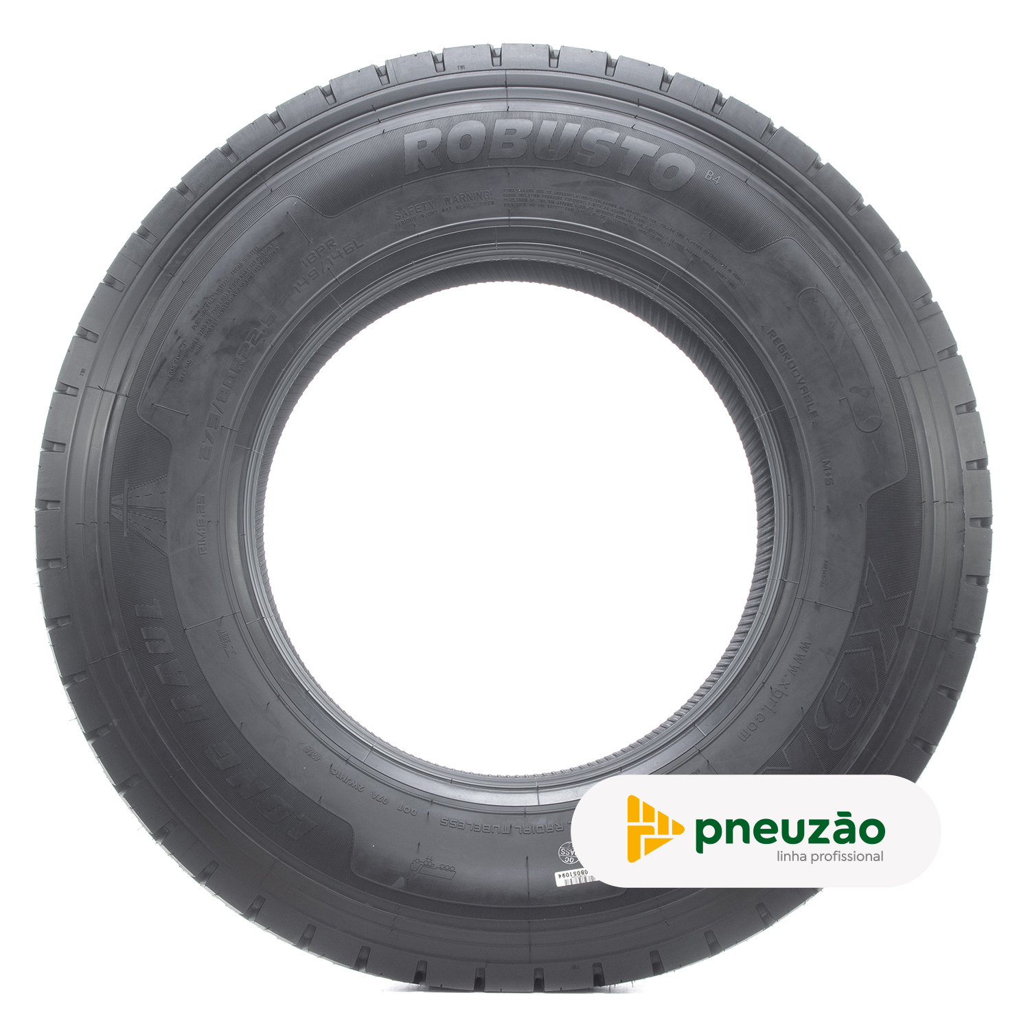 PNEU 275/80R22,5 18PR TL 149/146L ROBUSTO B4 (ROD. BORR) XBRI
